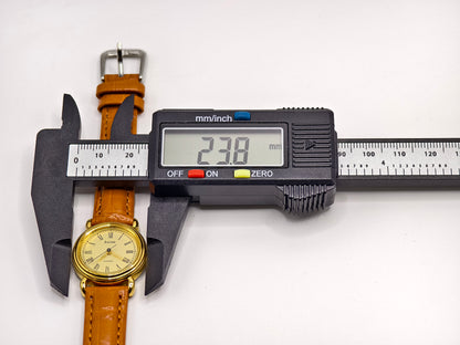 Citizen Junction Petite Ladies Quartz Watch with Gold-Tone Roman Dial