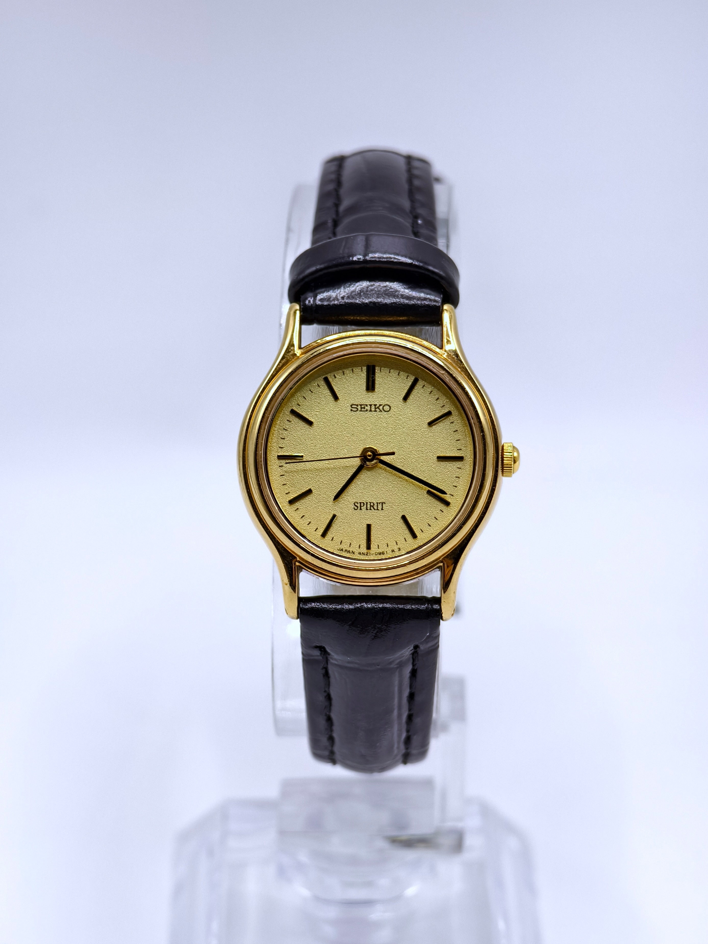 Vintage Seiko Spirit  Gold Tone Ladies Quartz Watch, from Japan
